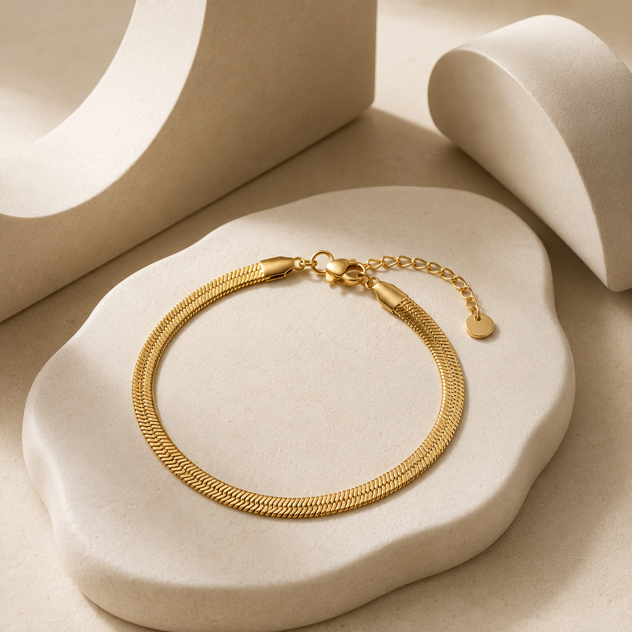 Demi Fine Classic Herringbone Bracelet