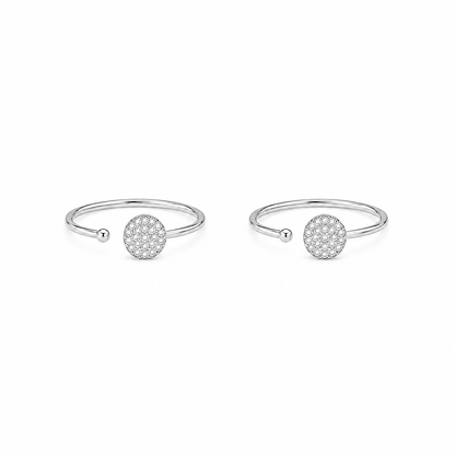 Sparkling Circle Toe Ring