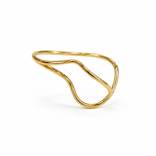 Demi Fine Organic Wave Ring