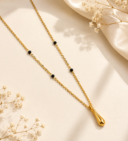9K Gold Minimal Drop Mangalsutra
