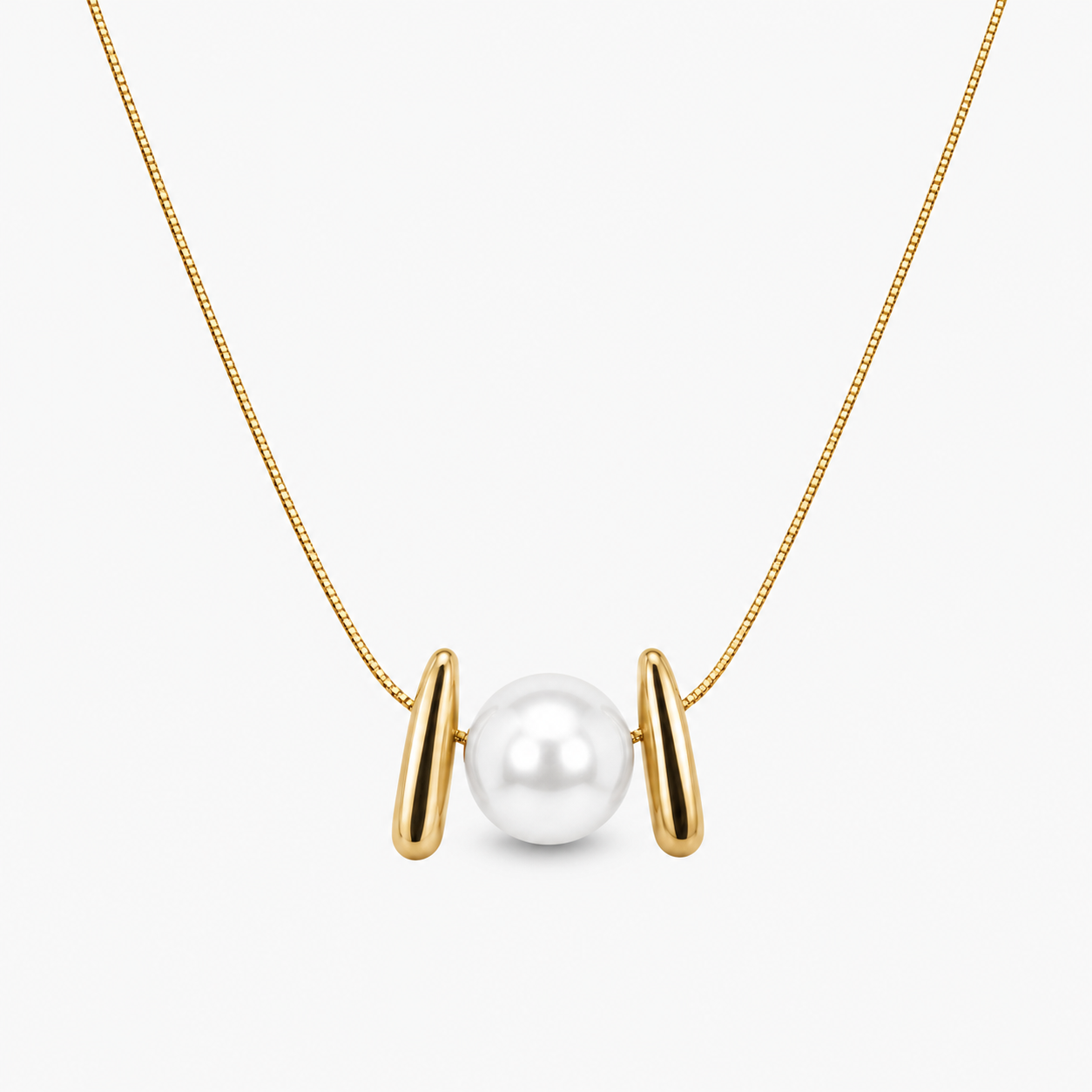 Demi Fine Pearl Orbit Necklace