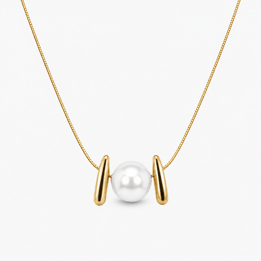 Demi Fine Pearl Orbit Necklace