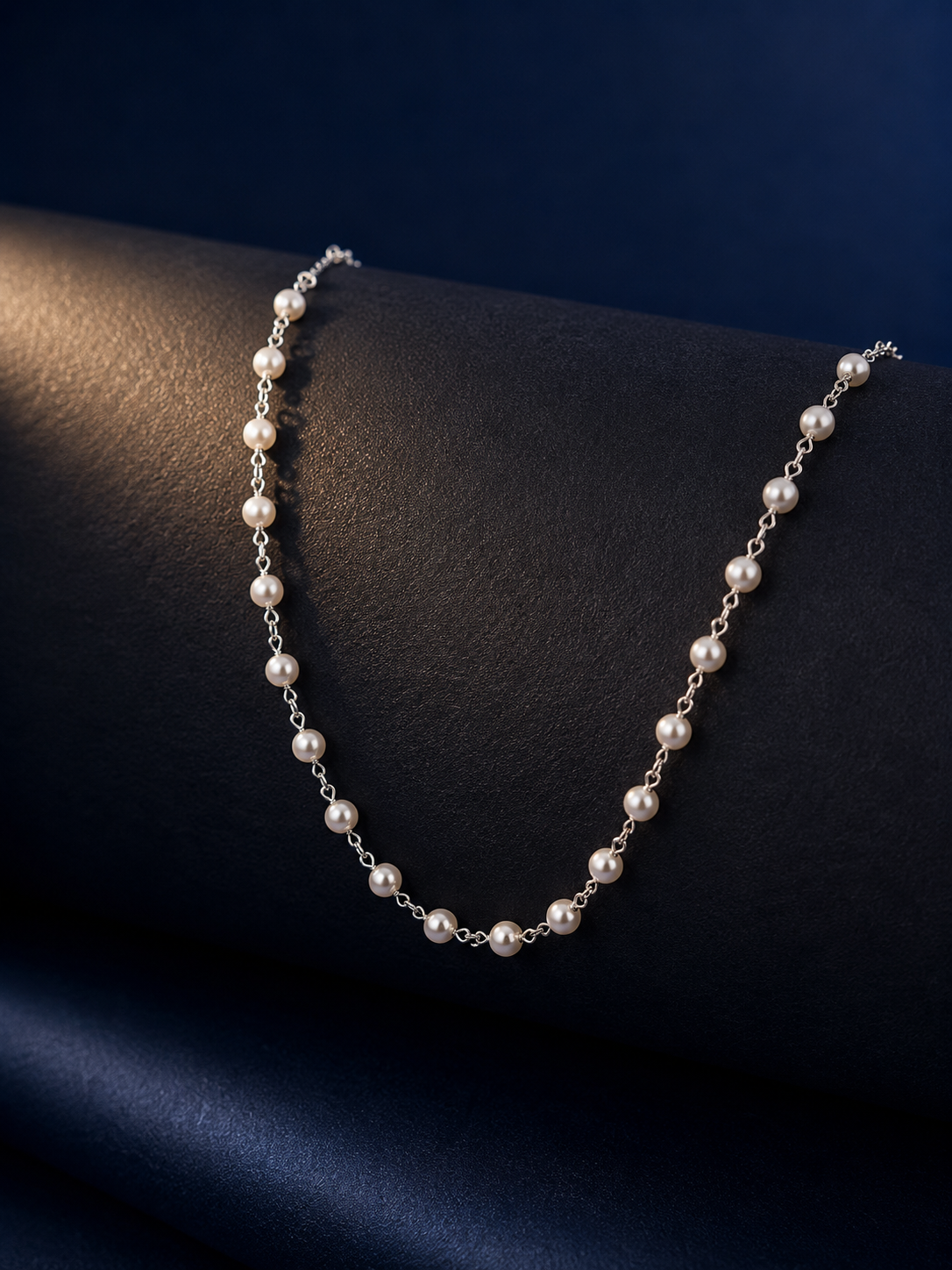 925 Silver Lunelle Pearl Strand Necklace