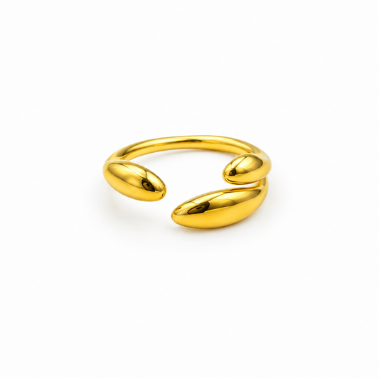 Demi Fine Sculptural Open Ring
