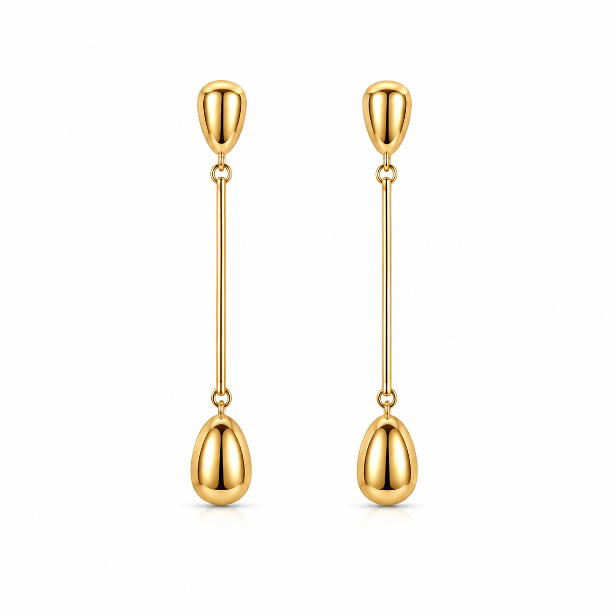 Demi Fine Celeste Gold Dangle Earrings