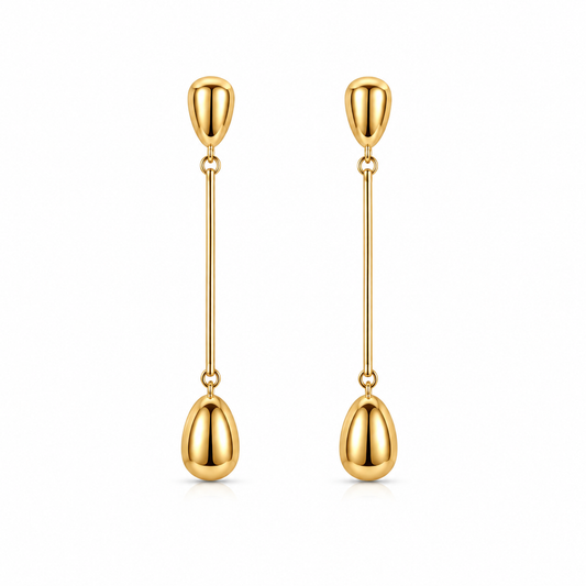 Demi Fine Celeste Gold Dangle Earrings