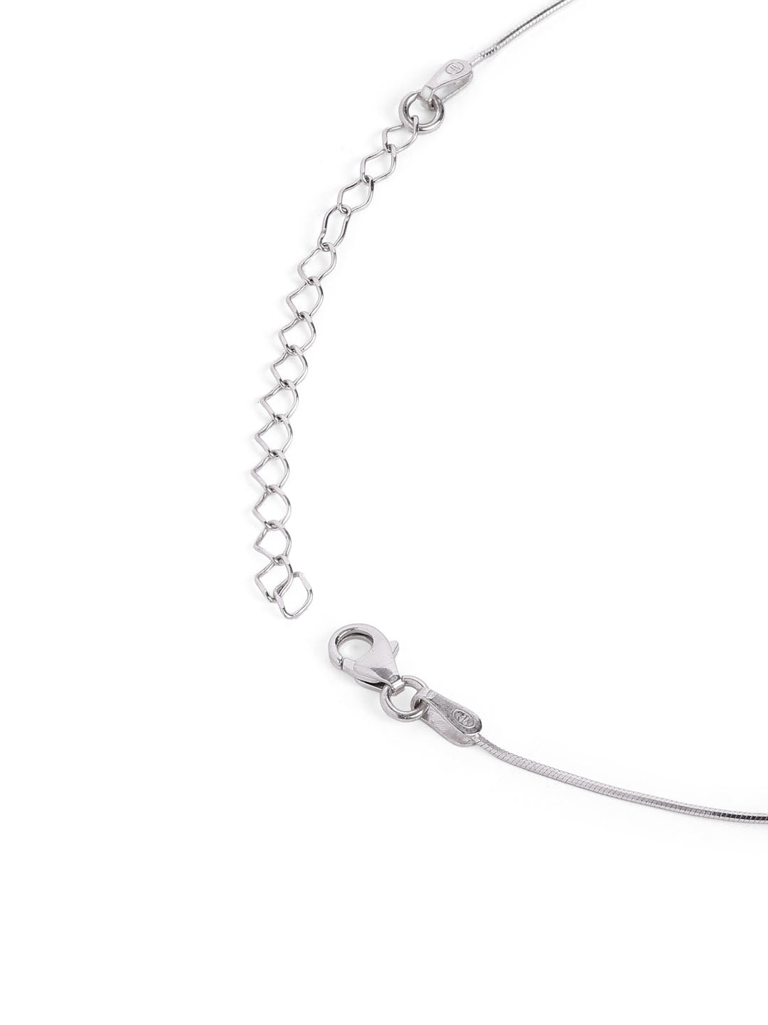 925 sterling silver mangalsutra with black beaded chain