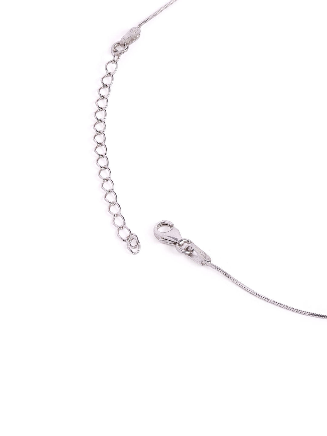 925 sterling silver mangalsutra with black beaded chain