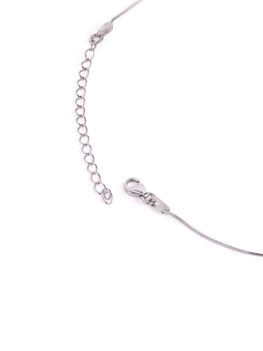 925 sterling silver mangalsutra with black beaded chain