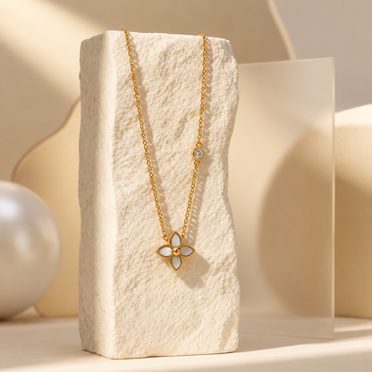 Graceful Floral Necklace