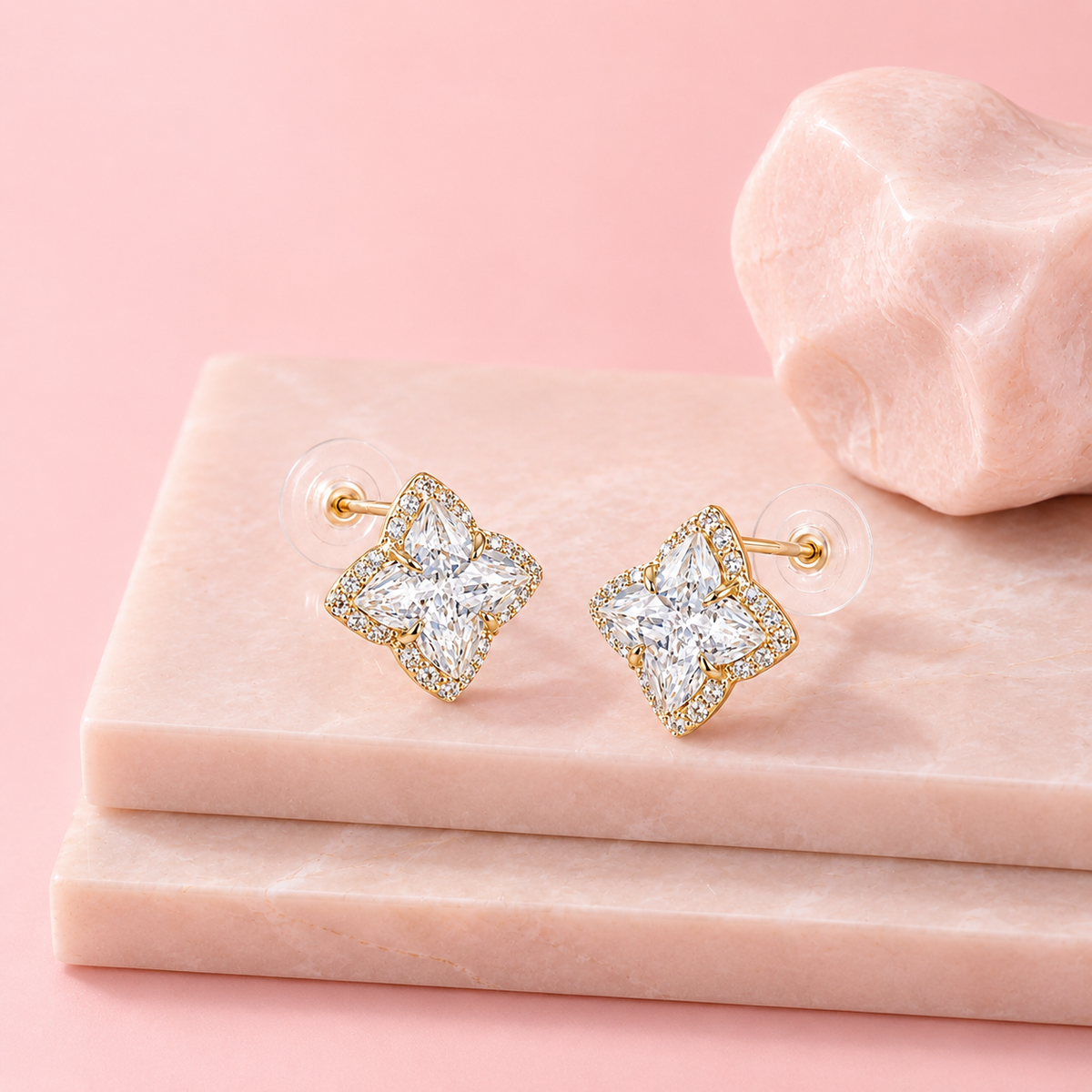 Brilliant Blossom Studs