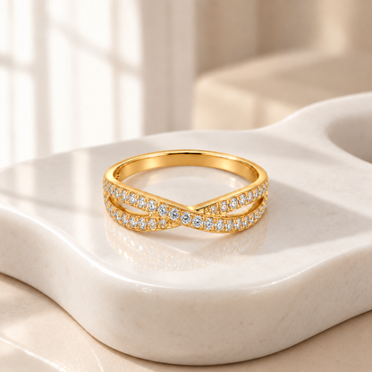 Cross Glow Ring