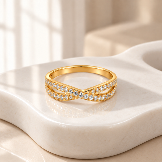 Cross Glow Ring