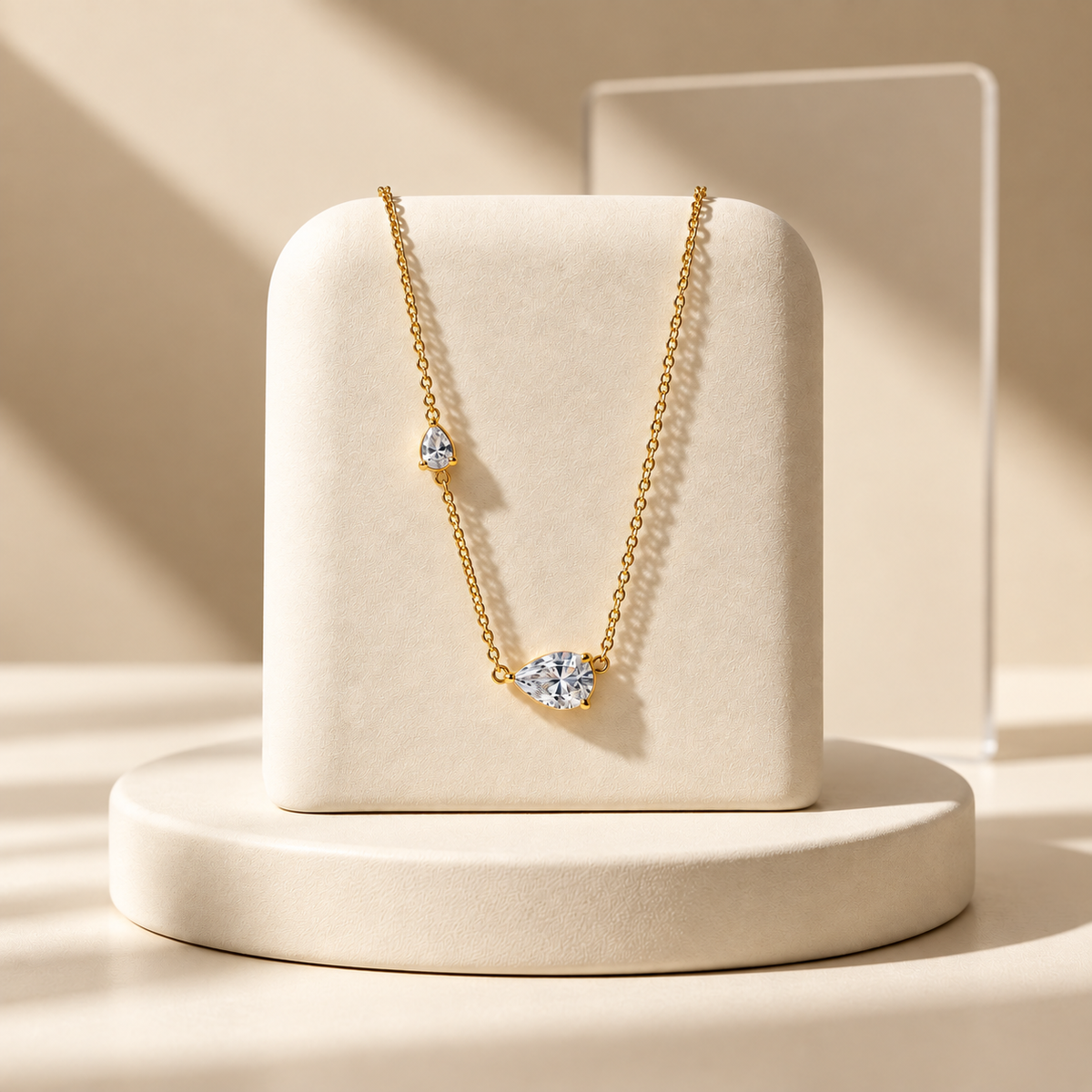 Teardrop Brilliance Necklace