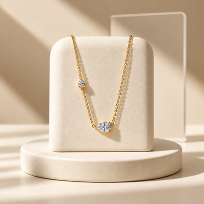 Teardrop Brilliance Necklace
