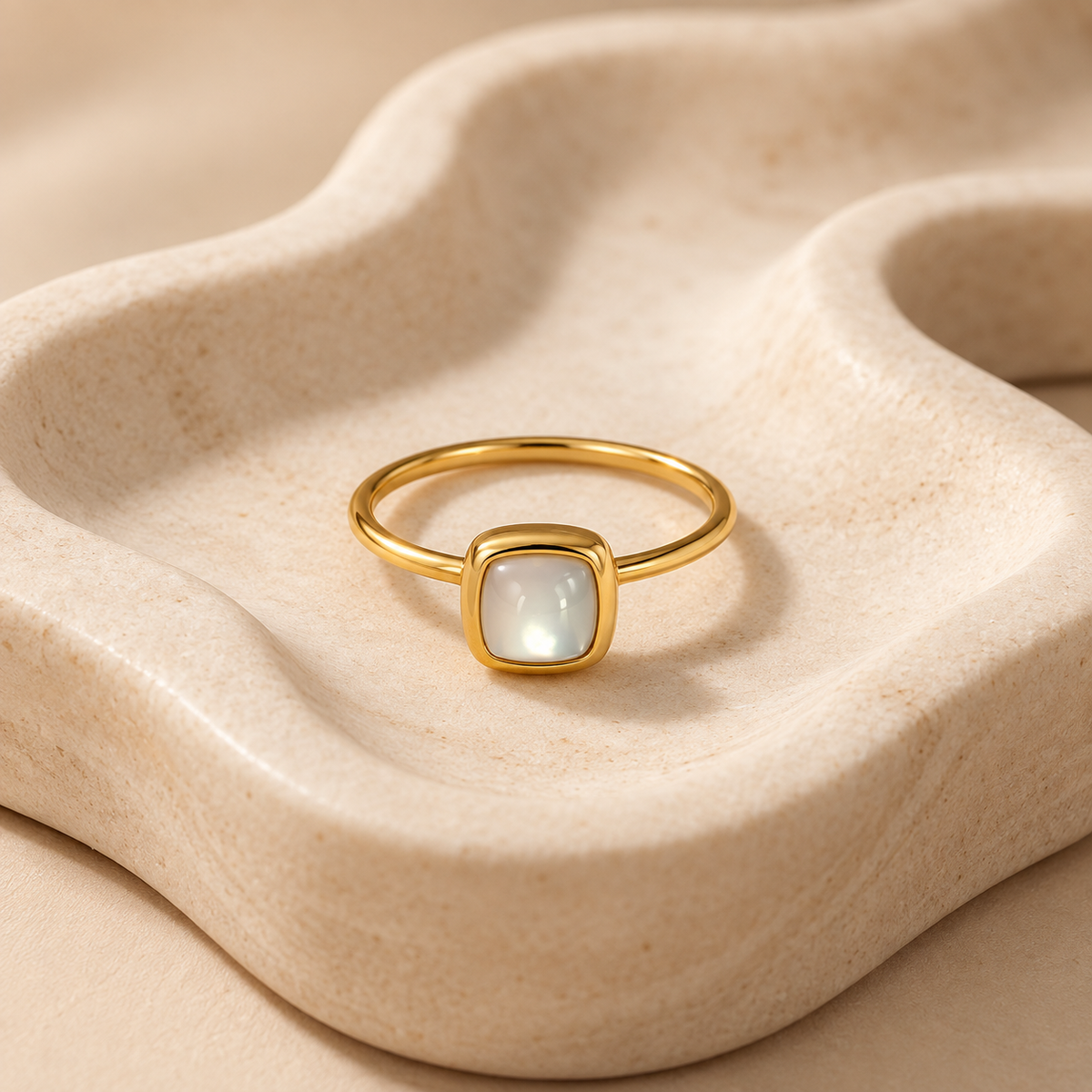 Golden Opal Ring