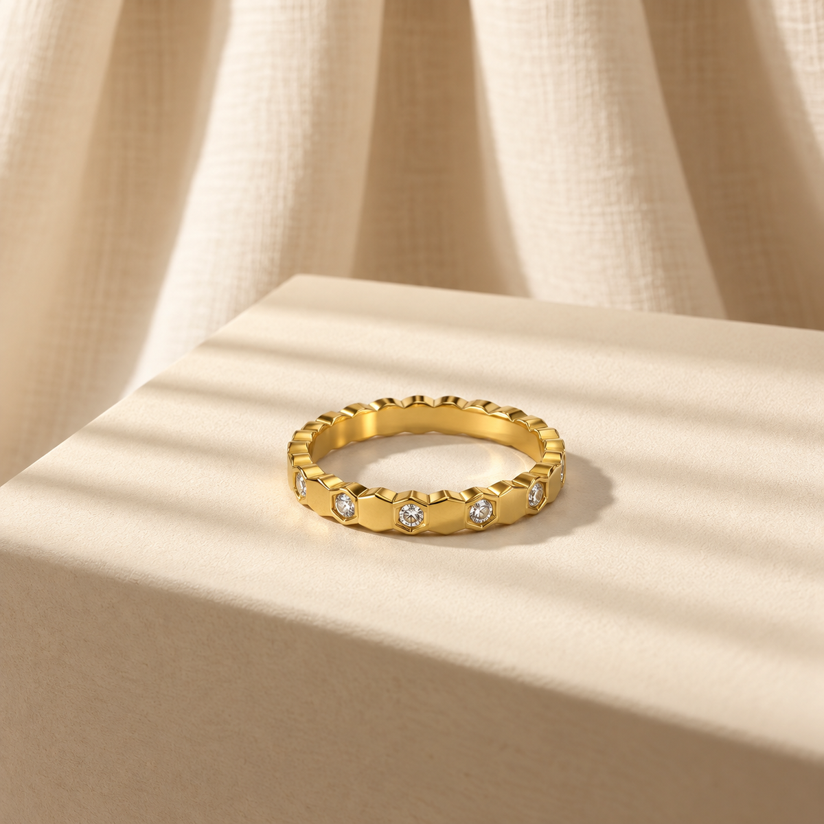Crystal Edge Ring