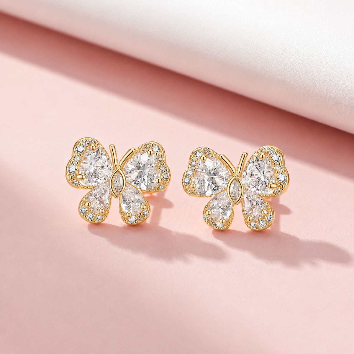 Radiant Butterfly Earrings