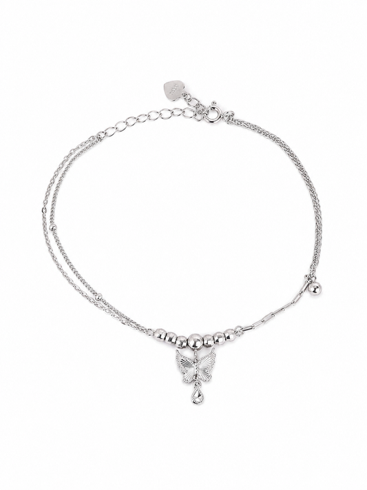Luna Butterfly Bead Bracelet