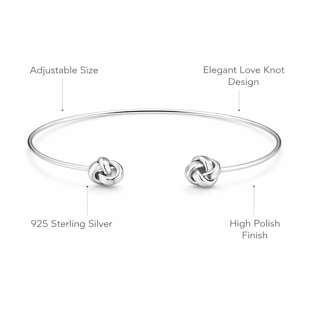 Forever Knot Minimal Cuff
