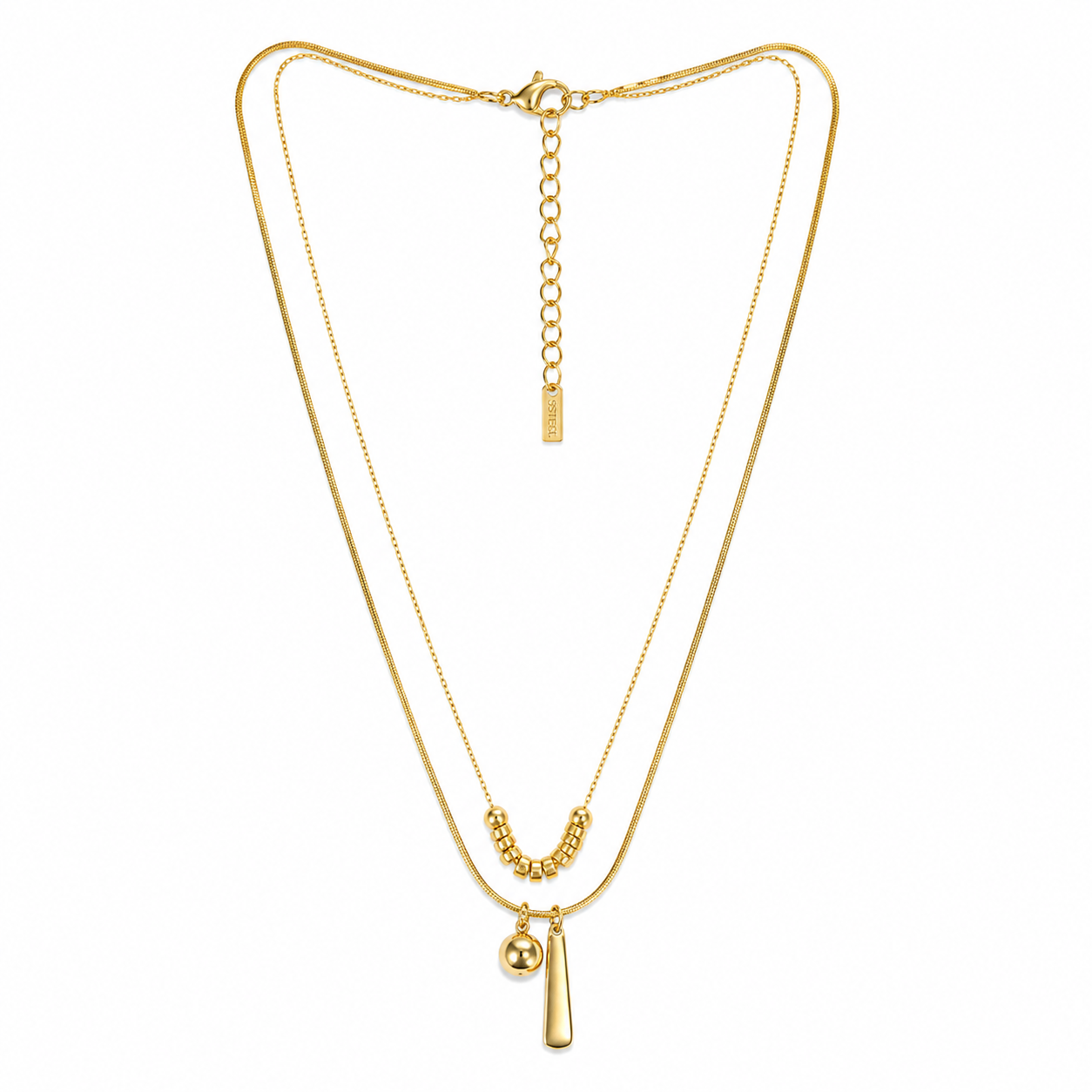 Demi Fine Contemporary Layered Necklace