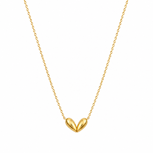 Demi Fine Twin Teardrop Pendant Necklace