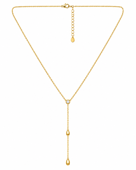 Demi Fine Solitaire Drop Necklace