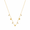 Demi Fine Celeste Heart Charm Necklace