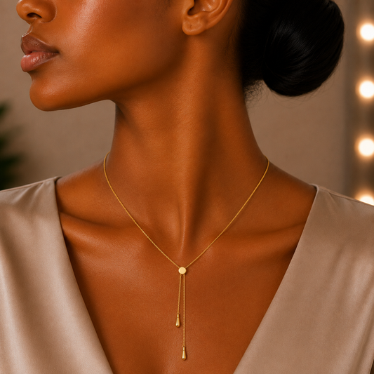 Demi Fine Adjustable Slider Necklace