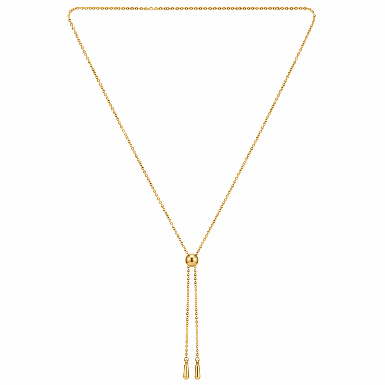 Demi Fine Adjustable Slider Necklace