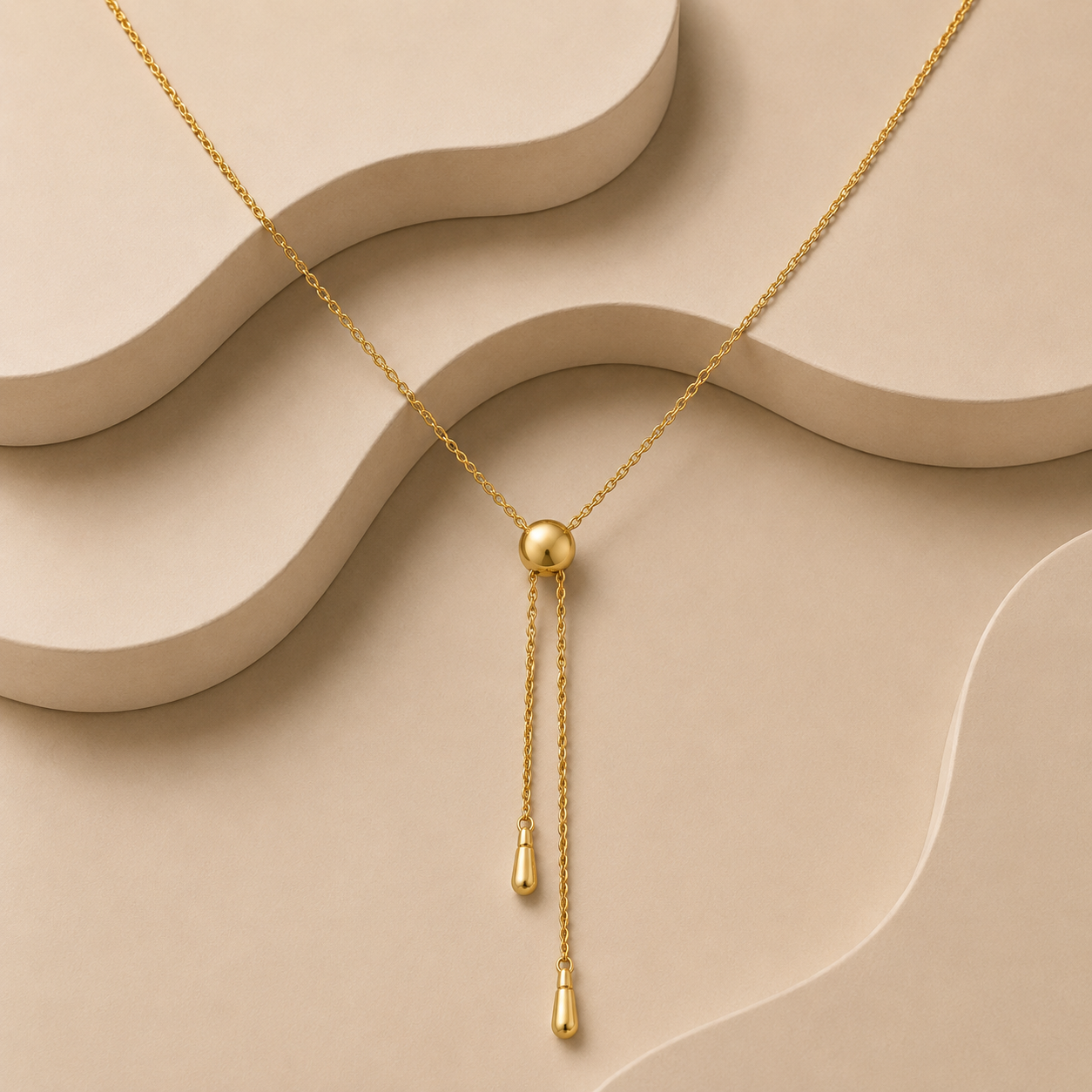 Demi Fine Adjustable Slider Necklace