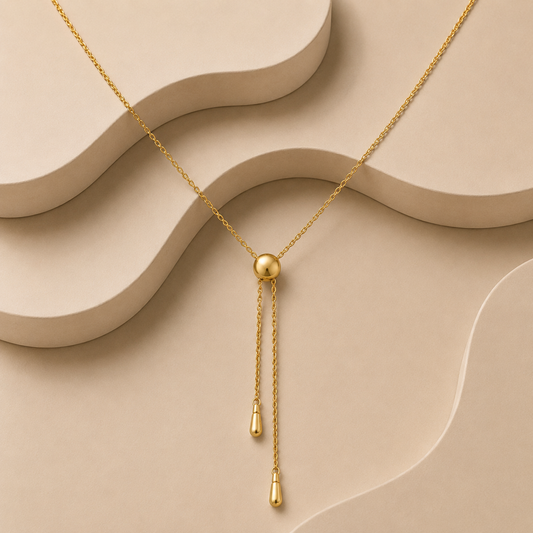 Demi Fine Adjustable Slider Necklace