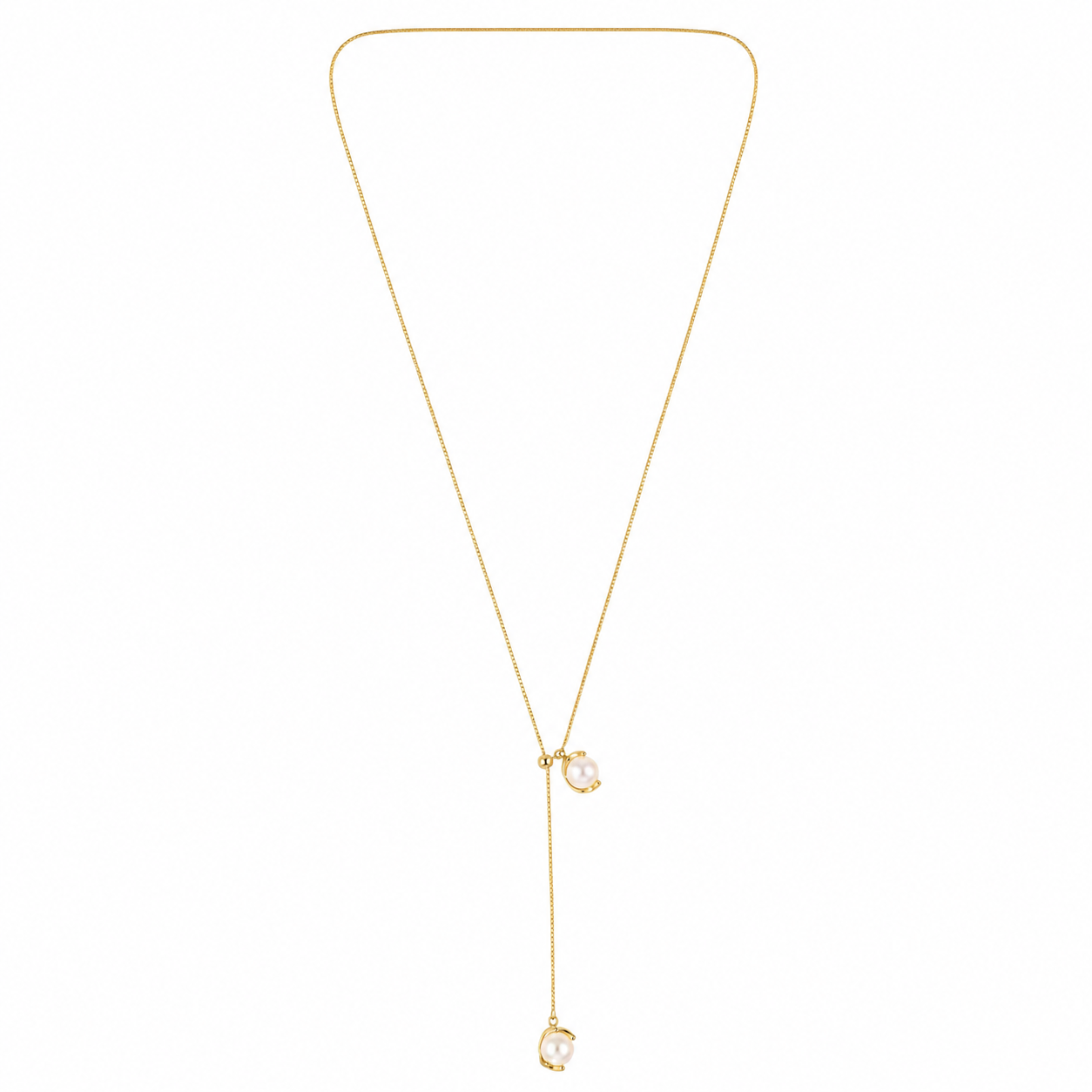 Demi Fine Nova Pearl Drop Necklace