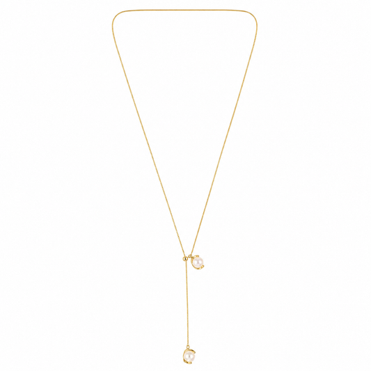 Demi Fine Nova Pearl Drop Necklace