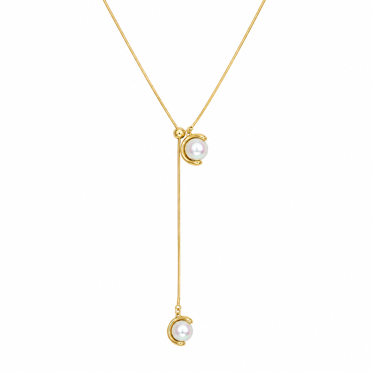Demi Fine Nova Pearl Drop Necklace