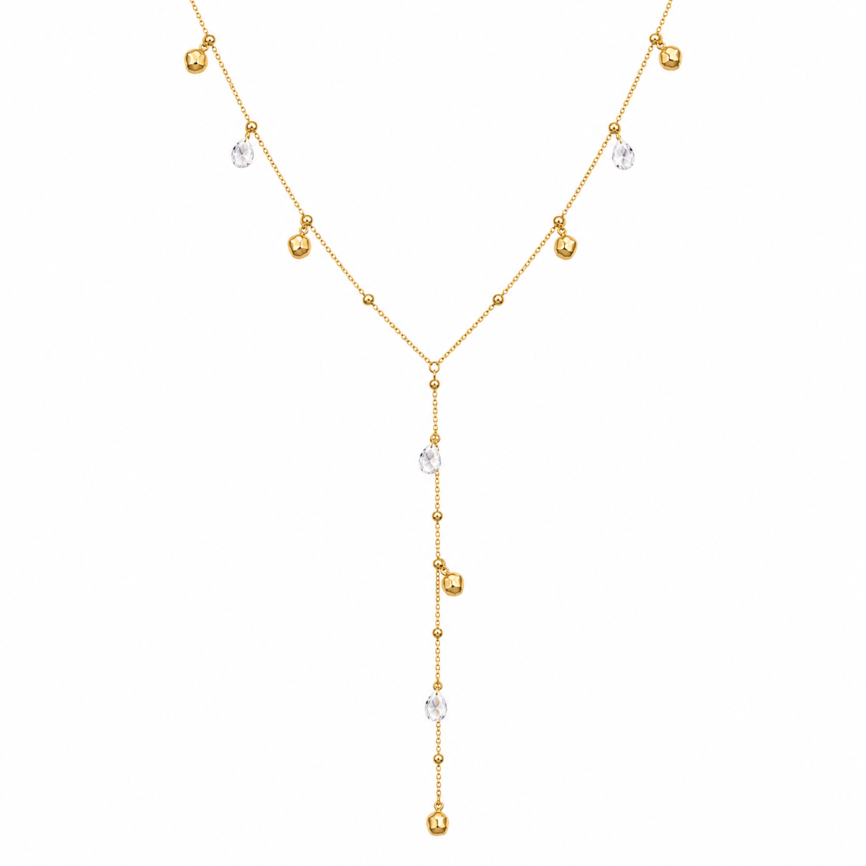 Demi Fine Crystal Cascade Necklace