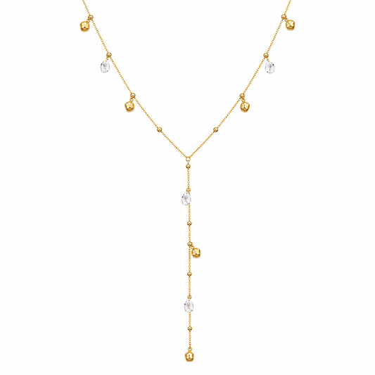 Demi Fine Crystal Cascade Necklace