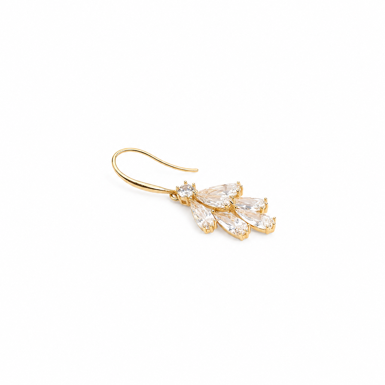925 Silver Luxe Petal Drop Jewelry Set