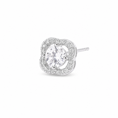 Floral Radiance Stud Earrings