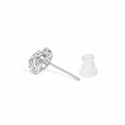 Floral Radiance Stud Earrings