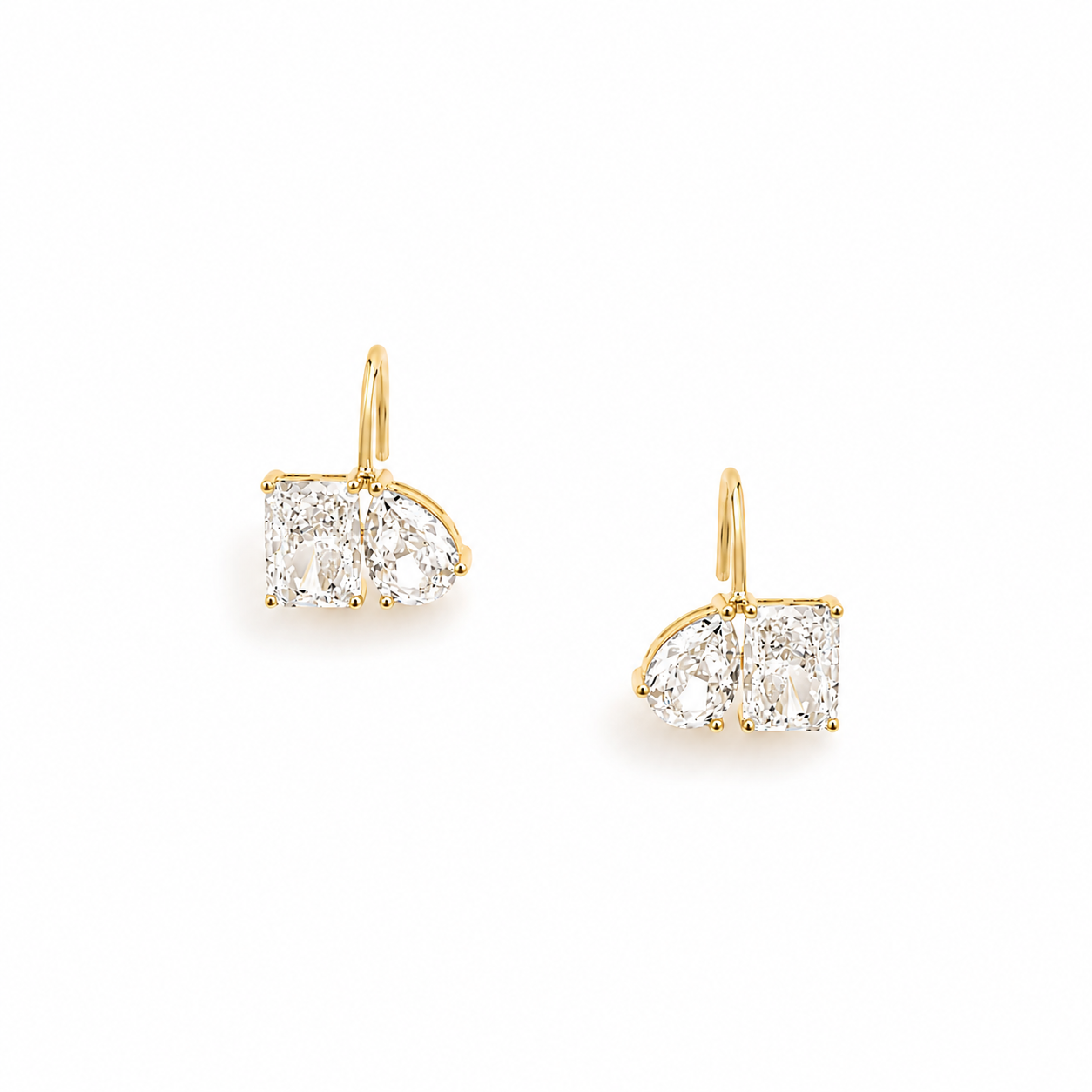 925 Silver Luxora Twin Facet Set