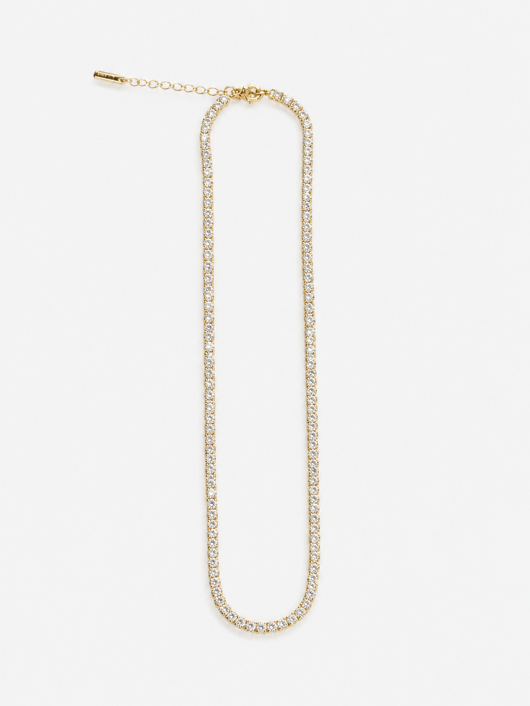 Demi Fine Classic Tennis Necklace