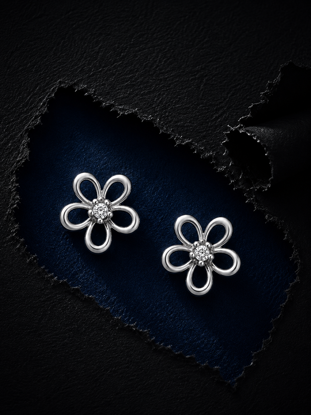 Mini Floral Stud Earrings