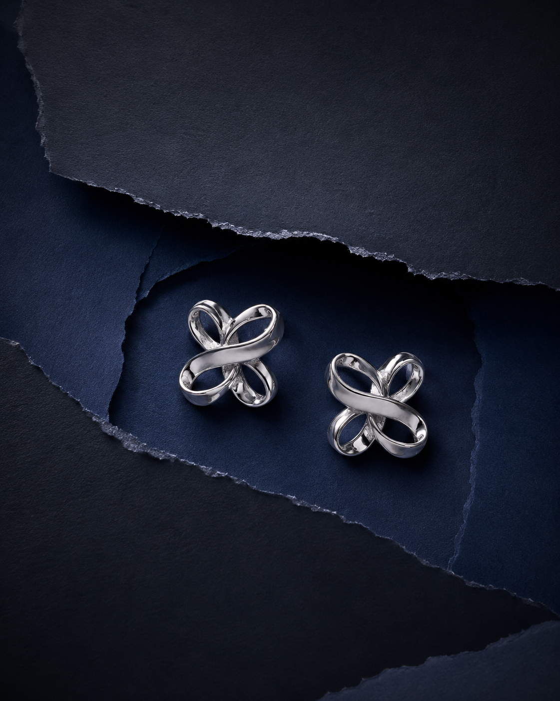 925 Silver Signature Loop Studs