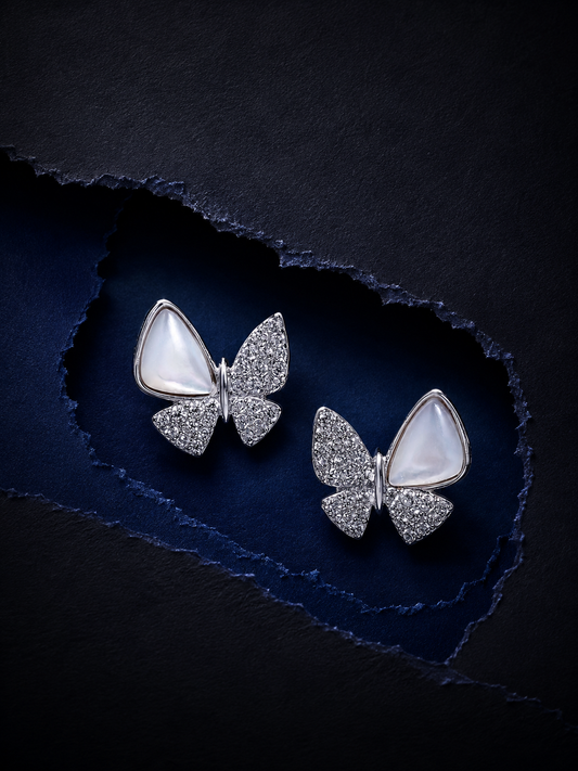 Butterfly Glow Studs