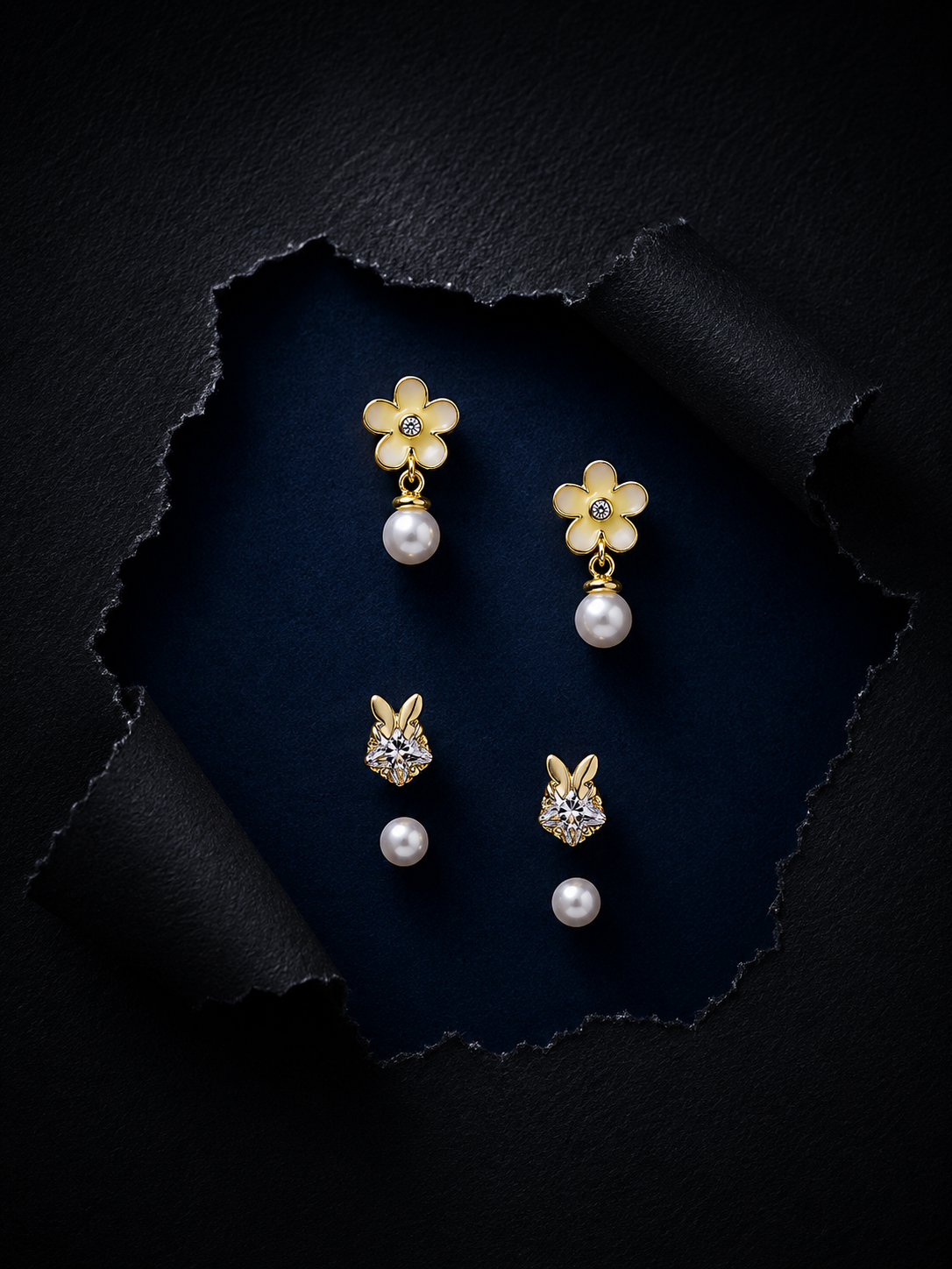 Set of 3 Mini Studs
