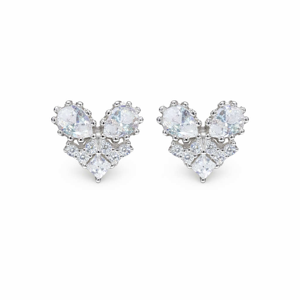 925 sterling silver stud earrings