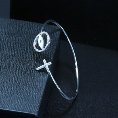 Evil Eye Cross Guard Bracelet