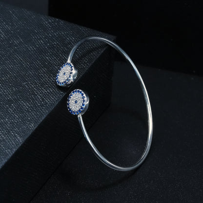 Blue Orbit Evil Eye Bracelet