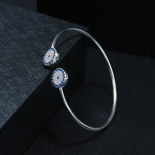 Blue Orbit Evil Eye Bracelet